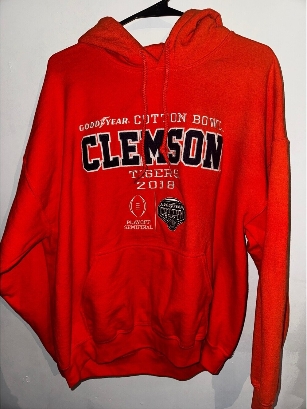 Clemson Tigers 2018 Goodyear Cotton Bowl Playoff Semifinal Hoodie Mens